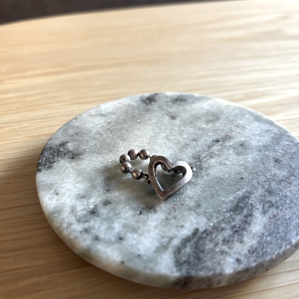 Gucci open heart ring